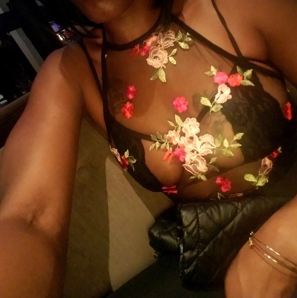 Floral body suit
